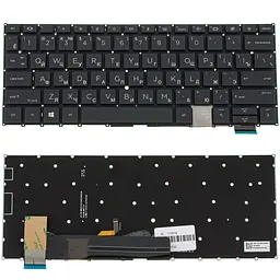Клавіатура для ноутбука HP (EliteBook X360: 1030 G8) rus чорний без фрейму