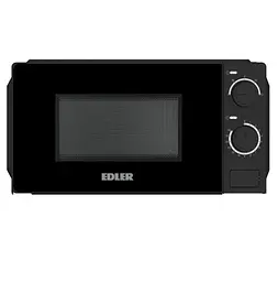 Мікрохвильова піч EDMS-2072BMB, Black, 700W Edler teh0020377
