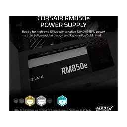 Блок живлення Corsair 850W RM850e (CP-9020296-EU) - мініатюра 8