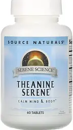 Теанін Source Naturals Theanine Serene 60 таб