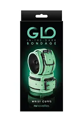 Наручники, світяться у темряві NS Novelties Glo Bondage Wrist Cuff Green