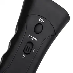 Ультразвуковий відлякувач собак LESKO MT-651 BLACK з ліхтариком і функцією тренування - мініатюра 4