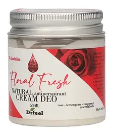 Дезодорант-крем Difeel Floral Fresh 50 мл - мініатюра 2