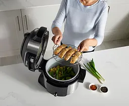 Мультиварка-скороварка Ninja Foodi SmartLid Multi Cooker 6 л (OL550EU) - мініатюра 5