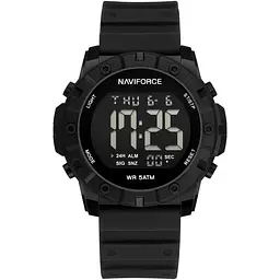 Наручний годинник чоловічий Naviforce Professional Чорний (3273)
