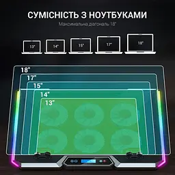 Підставка для ноутбука GamePro (CP890) - мініатюра 6