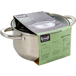 Каструля Krauff Steil зі скляною кришкою 22 см 4.5 л (26-238-076) - мініатюра 7