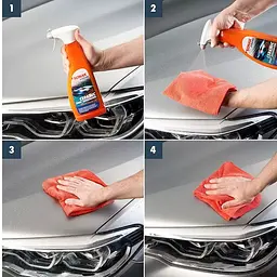 Набір серветок із мікрофібри для кузова Sonax Microfibre Cloths Outside, 40х40 см, 2 шт. - мініатюра 6