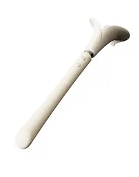 Розкішний вібромасажер Zalo - Calla Ivory White, двосторонній, 2 мотори - мініатюра 3
