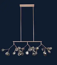 Люстра LED PETALinisoln Levistella 918LP264-27 RS+BK - мініатюра 2