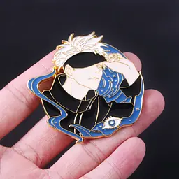 Значок пін Магічна битва Годжо Jujutsu Kaisen Gojo 6 см - мініатюра 2