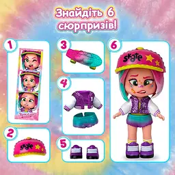 Іграшка сюрприз Kookyloos Лялька з аксесуарами S1 Створюй Настрій (PKL1D212IN00) - мініатюра 6