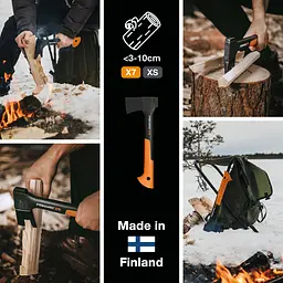Туристична сокира Fiskars X7 XS (1015618) - мініатюра 4
