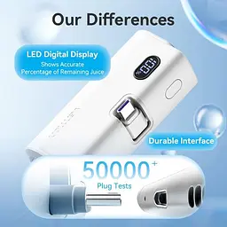 Павербанк Vention Blue 4800 mAh / 22.5 Вт (FHQL0) - мініатюра 6