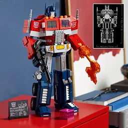 Конструктор LEGO Icons Оптимус Прайм, 1508 деталей (10302) - мініатюра 7