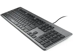 Клавіатура Vinga KB735 black-grey (KB735 black-grey) - мініатюра 4