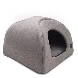 Будиночок юрту для котів та собак Zoo-hunt Loft №1 320х320х320 бежевий (ZH2504-1)