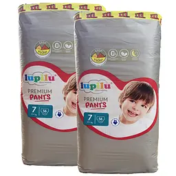 Підгузки-трусики Lupilu Premium 7 (17+ кг) 112 шт