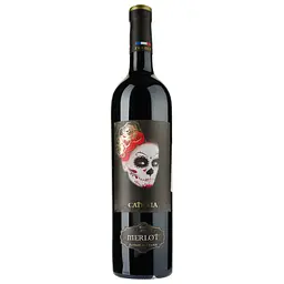 Вино Catrina Merlot Rouge IGP Pays D'Oc, червоне, сухе, 0,75 л