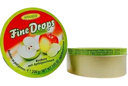 Льодяники Woogie Fine Drops зі смаком яблука 200г - мініатюра 5