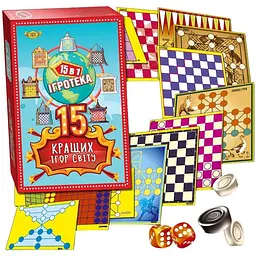Гра Кращі ігри для всієї родини 15 в 1 MKC0213