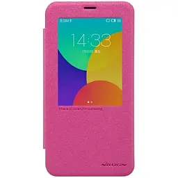Чохол-книжка Nillkin Sparkle case Meizu MX5 Red - мініатюра 3