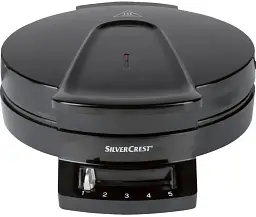 Вафельница сердечки Silver Crest SWE 1200 black - мініатюра 6