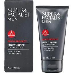 Super Facialist Крем денний зволожуючий з SPF10 д/обличчя чоловіків, 75мл