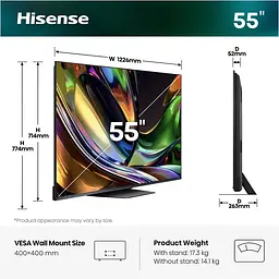 LED-телевізор Hisense 55UR8S (7263488) - мініатюра 8