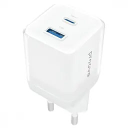 Зарядний пристрій Proove Pure GaN Plus 30W (Type-C + USB) white (WCPU30111202) - мініатюра 2