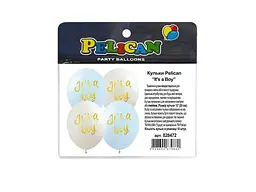 Кульки PELICAN 12 (30 см) It's a Boy (10шт/уп) 1-стор.