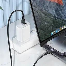Кабель Hoco X109 Energy USB-C to Lightning 3m Black (636339) [165610] - мініатюра 5