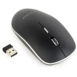 Мишка Gembird MUSW-4BS-01 Wireless Black (MUSW-4BS-01) - мініатюра 2