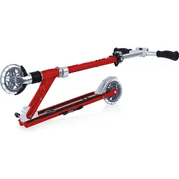Самокат Globber Flow element comfort lights, колеса з підсвічуванням, червоний (727-102) - мініатюра 6