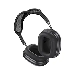 Бездротові навушники Hoco W58 headphones, ANC, BT5.4, 500mAh, 40-50h, Type-C, Smart Case, grey - мініатюра 2