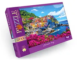 Пазли Danko Toys Манарола Італія 2000 елементів C2000-01-01