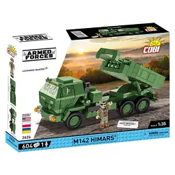 Конструктор Cobi РСЗВ HIMARS M142 (UA/PL/US), 604 деталі (COBI-2626)