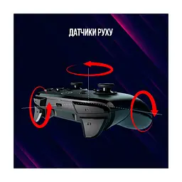 Геймпад Lorgar TRIX-510 PC iOS13 Android PS3 Bluetooth Black (LRG-GP510) - мініатюра 7