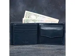 Чоловічий портмоне Italico 3620 blu Темно-синій 12х9,5 см TONY PEROTTI acs0032373 - мініатюра 4