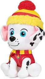 М'яка іграшка Paw Patrol Зимові свята Маршал 15 см плюш Різнобарвний - мініатюра 4