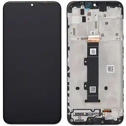Дисплей Motorola XT2127-2 Moto G10/XT2128 Moto G20 чорний, з рамкою