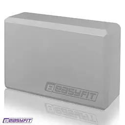 Блок для йоги EasyFit EVA Сірий - мініатюра 2