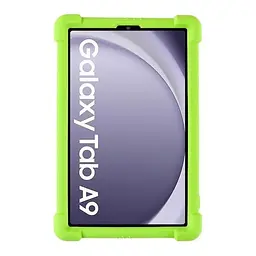 Чохол SoftGel Kids дитячий Samsung Galaxy Tab A9 SM X110 X115 Зелений - мініатюра 4