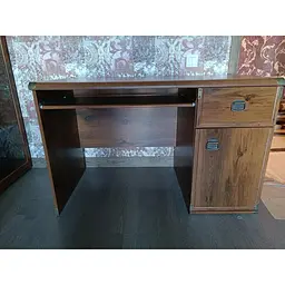 Комп'ютерний стіл ВМК Індіана JBIU1D1S/120, 120х78х65 см Дуб шутер (GRB-1612) - мініатюра 4