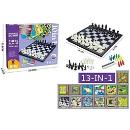 Игра 10 в 1 2612A Разноцветный