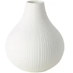 Ваза Ardesto Lucca 16.5х19.5 см біла (AR3814W)