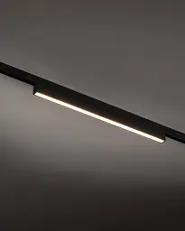 Магнітний трековий світильник Nowodvorski 11743 NANO-LVM Line Out LED 1x10W 3000K 400Lm IP20 чорний - мініатюра 3