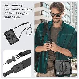 Чохол до планшета BeCover FortTab Lenovo Idea Tab/K11 (2nd Gen) TB336/Xiaoxin Pad (2025) 11" Black (714080) - мініатюра 8