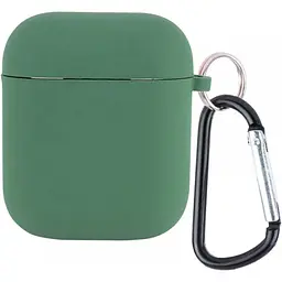 Чохол Silicone Case + Carabine для Apple AirPods Pine Needle [97529] - мініатюра 1