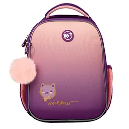 Рюкзак шкільний каркасний Yes Happy Kitty H-100 - мініатюра 3